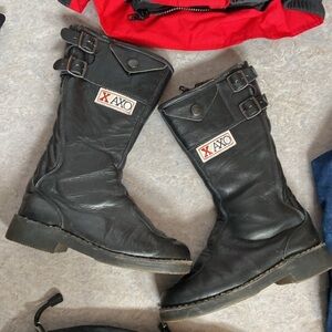 Motorcycle Boots AXO and Gloves